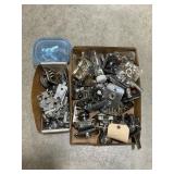 LARGE LOT OF BARGMAN VINTAGE CAMPER LOCKS AND LOCK