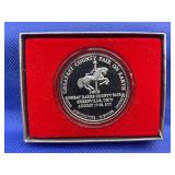 145TH GREAT DARKE COUNTY FAIR SILVER MEDALLION