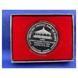 143RD GREAT DARKE COUNTY FAIR SILVER MEDALLION