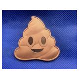 1 TROY OUNCE .999 COPPER POOP EMOJI