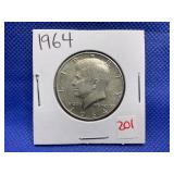 1964 KENNEDY HALF DOLLAR