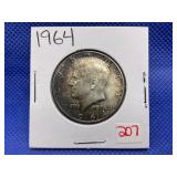 1964 KENNEDY HALF DOLLAR