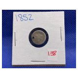 1852 THREE CENT SILVER