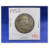 1952 FRANKLIN HALF DOLLAR