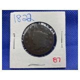 1822 LARGE CENT