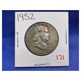 1952 FRANKLIN HALF DOLLAR