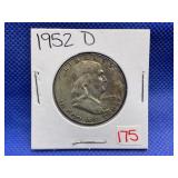 1952-D FRANKLIN HALF DOLLAR