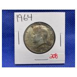1964 KENNEDY HALF DOLLAR