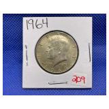 1964 KENNEDY HALF DOLLAR