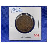 1856 LARGE CENT