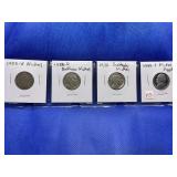 1903; 1928-D; 1930; 1984-S NICKLES