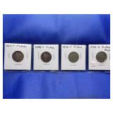 1912; 1899; 1912; 1938-D NICKLES