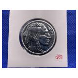 LIBERTY INDIAN HEAD .999 FINE SILVER ONE TROY