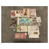 LARGE LOT OF FOREIGN COINS, CURRENCY &