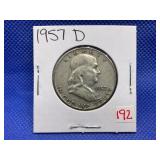 1957-D FRANKLIN HALF DOLLAR
