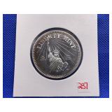 1985 LIBERTY MINT .999 FINE SILVER ONE TROY OUNCE