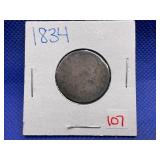1834 BUST QUARTER