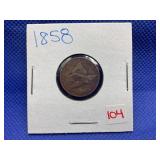 1858 FLYING EAGLE CENT