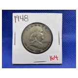 1948 FRANKLIN HALF DOLLAR