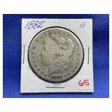 1882 MORGAN SILVER DOLLAR