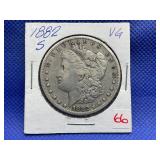 1882 S MORGAN SILVER DOLLAR