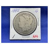 1882 MORGAN SILVER DOLLAR