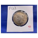 1923 PEACE DOLLAR