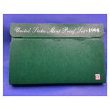 1998 UNITED STATES MINT PROOF SET
