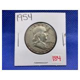 1954 FRANKLIN HALF DOLLAR