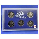 2000 STATEHOOD QUARTER PROOF SET