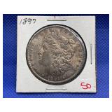 1897 MORGAN SILVER DOLLAR
