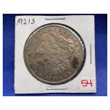 1921 S MORGAN SILVER DOLLAR