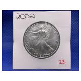 2002 AMERICAN SILVER EAGLE
