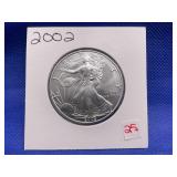 2002 AMERICAN SILVER EAGLE