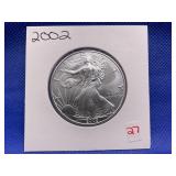 2002 AMERICAN SILVER EAGLE