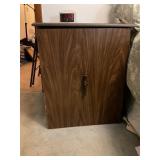 MONTGOMERY WARD MODEL 9031 FLOOR SAFE IN NIGHT