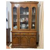 BROYHILL FURNITURE 2 PC. GLASS FRONT CHINA