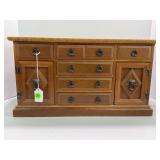 12 DRAWER JEWELRY BOX - MADE IN JAPAN - 18" X 7
