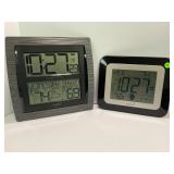 LA CROSSE & SKY SCAN ATOMIC CLOCKS