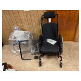 STEALTH FOCUS CR WHEELCHAIR, WALKER AND COMODE