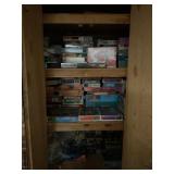 CLOSET FULL OF ASSORTED PUZZLES - HUGE SELECTION