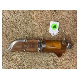 MORA FIXED BLADE KNIFE WITH SHEATH - 7" OVERALL