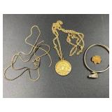 GOLD FILLED JEWELRY LOT - 11.01 GRAMS