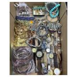 LARGE LOT OF ESTATE COSTUME JEWELRY