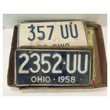 LICENSE PLATES FROM THE 50
