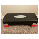 STAMINA EXERCISE STEPPER WITH RISERS - 27" X 8"