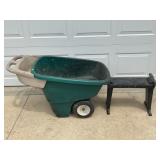 STEP TWO ROLL AROUND GARDEN/YARD CART - 43" X 24"