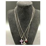 LOT OF STERLING SILVER JEWELRY - 9.37 GRAMS