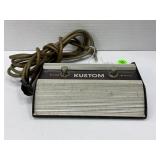 VINTAGE KUSTOM REVERB TREMOLO AMPLIFIER FOOT