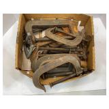 LARGE LOT OF C-CLAMPS